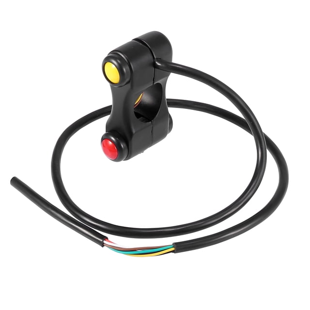12V Motocicleta Manillar Interruptor Freno Bocina Encendido Interruptor 3 Botones
