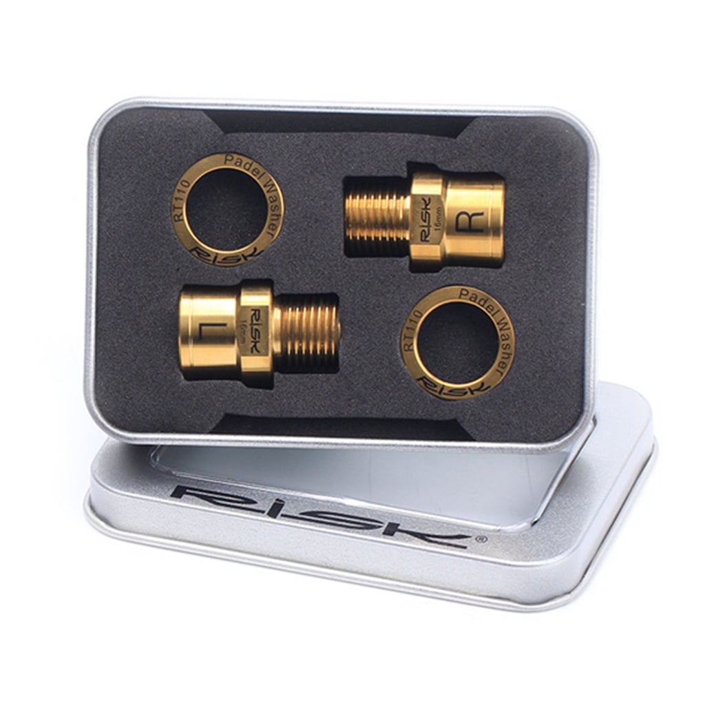 Titanium Ti Bike Pedal Axle Extender Bicycle Pedal Extension Bolts