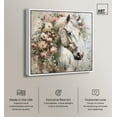 thumbnail image 2 of Dreamscape Horse Canvas Horse Wall Art by Art Remedy, White Frame, 40" x 40", 2 of 7