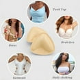 thumbnail image 6 of Double-Sided Sticky Bra Inserts Adhesive Bra Pads Push up Breast Enhancers Pads Reusable Padded Ultra Instant Lift Inserts, 6 of 7