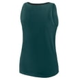 thumbnail image 3 of Women's Logo Athletic Green Philadelphia Eagles Stellar Win V-Neck Tank Top, 3 of 3