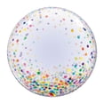 thumbnail image 1 of Qualatex Deco Bubble Confetti Balloon 2ft, 1 of 1
