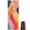 Colorful Tie Dye, variant on Colorful Tie Dye Mountain Pattern Hot Yoga Mat Towel Non Slip for Hot Yoga - Quick-Drying Yoga Mat Cover with 4 Corner Pockets with Travel Bag - Hot Yoga Towel Non Slip 70"x26"