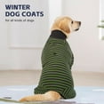 thumbnail image 6 of HQREA Large Dogs Pet Pajamas Four-Legged Stretchy Striped Dog Pullover Puppy Pjs Jumpsuit Shirts, 6 of 6