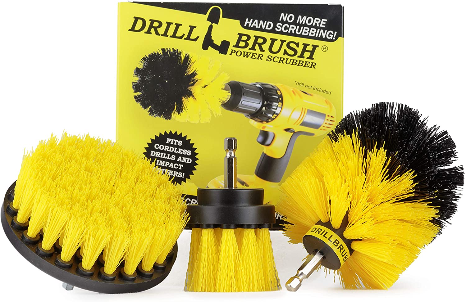 Drill Brush Drill Scrubber Attachment Brush for Drill Drill Brush