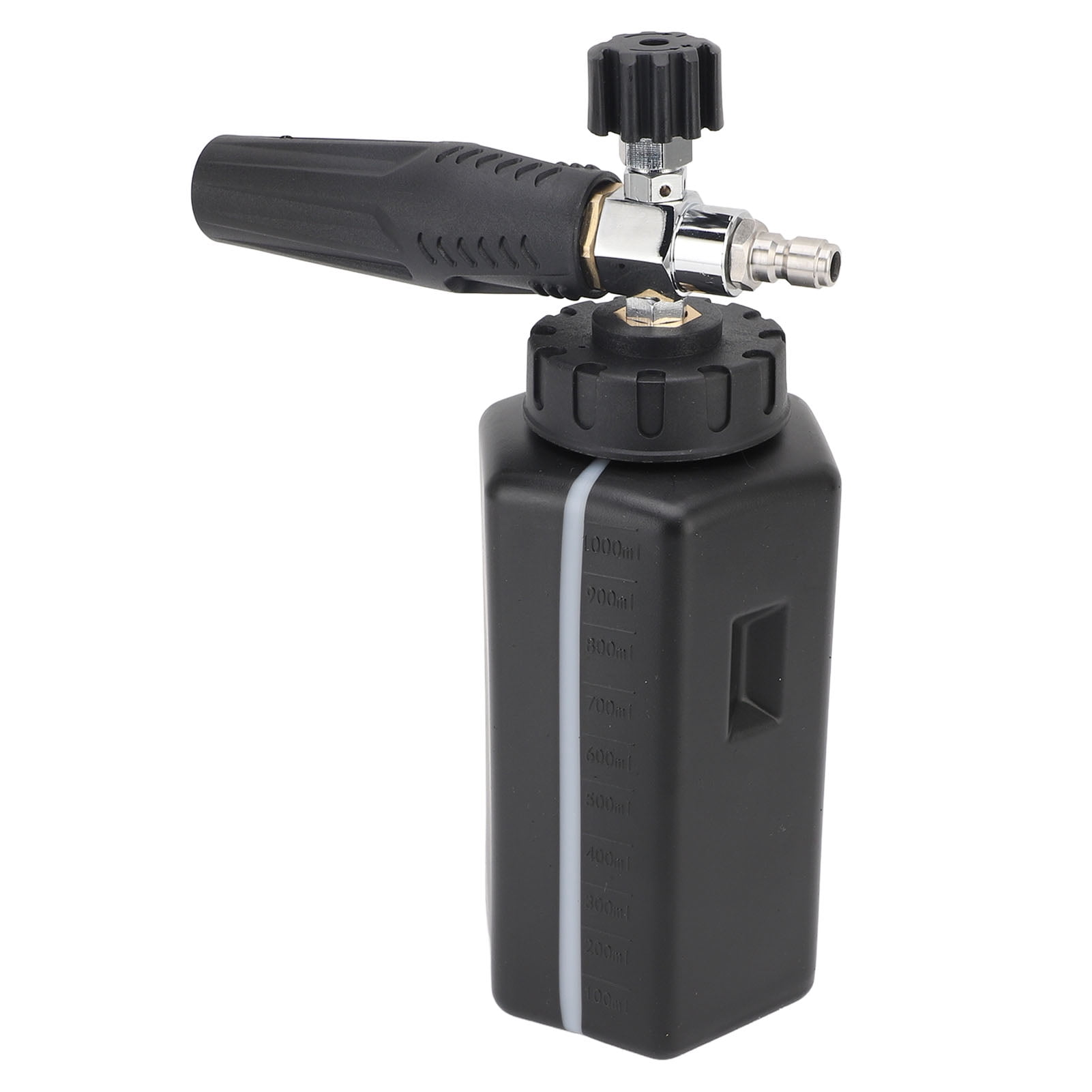 Pressure Washer Foam Cannon, Rapid Spraying 1000ML Stainless Steel ABS Pressure Washer Foam Sprayer  For Car Wash