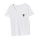 thumbnail image 5 of Camiseta básica ligera de verano para mujer, ajuste regular, para deportes de caminata XL, 5 of 7
