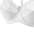 thumbnail image 4 of Azrian Womens Plus Size Bras,Womens Solid Lace Lingerie Bras Plus Size Underwear Bralette Bras Comfortable Bra, 4 of 4