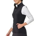 thumbnail image 2 of Greg Norman Women's Size Large (12-14) Ribbed Vest, Black, 2 of 4