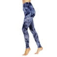 thumbnail image 2 of White Mark Women's Tie Dye Skirted Leggings, 2 of 3