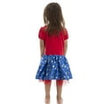 thumbnail image 5 of Marvel Avengers Captain Little Girls Cosplay Dress Toddler to Little Kid, 5 of 5