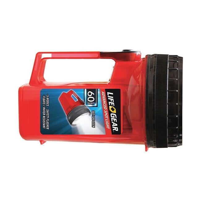 Life Gear Glow Spotlight with Storage Compartment