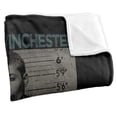 thumbnail image 3 of Supernatural Dean Mug Shot Silky Touch Super Soft Throw Blanket 36" x 58", 3 of 6
