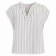 thumbnail image 1 of Blusa George para Mujer, Manga Corta Blanco Talla Eeg, 1 of 4