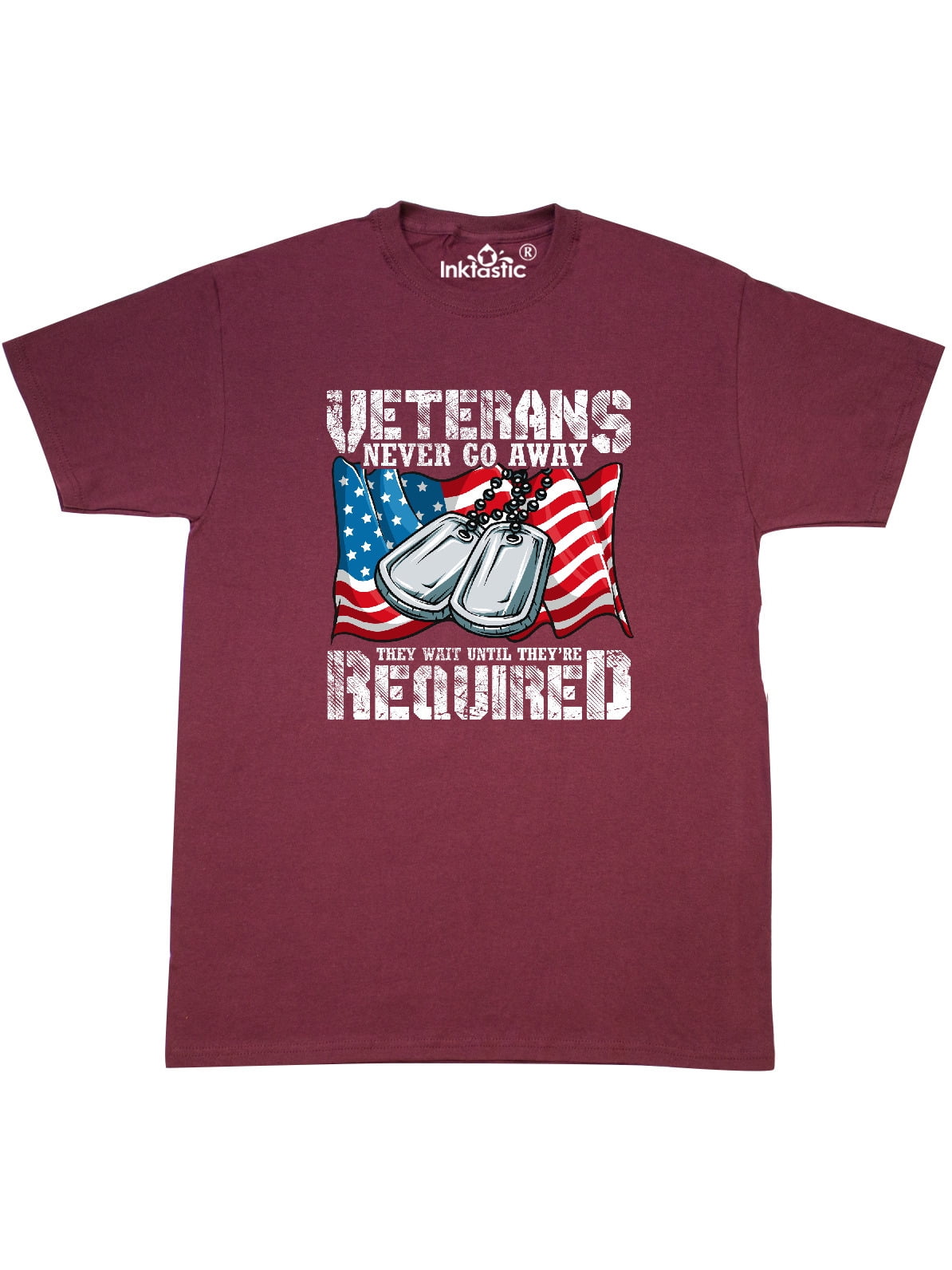 INKtastic - Veterans Day Military Veteran T-Shirt - Walmart.com - Walmart.com