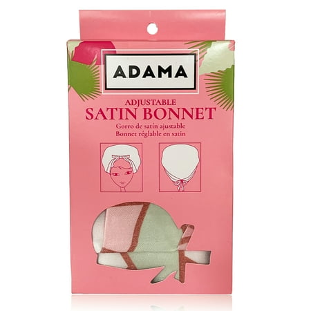 Adama Pink Satin Adjustable Bonnet