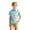 11#Blue36, variant on Lullu Boys Short Sleeve Button Down Shirt Summer Dinosaur Print Beach Shirt, Sizes 3-15