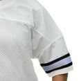 thumbnail image 4 of Women's Gameday Couture White ECU Pirates Iconic Oversized Fashion Jersey, 4 of 5