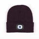 thumbnail image 1 of Gorro de punto con luces LED dobles para deportes al aire libre recargables, luz blanca delantera, luz roja trasera, luces dobles, lámpara LED, 1 of 2