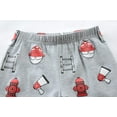 thumbnail image 2 of Little Hand Toddler Boys Pajamas Summershort Sets Fire Fighting Truck 100% Cotton Size 2T, 2 of 6