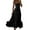 Black, variant on Baqcunre Women'S Formal Dresses Suspender Large Swing Party Dress For Women Summer Three Flower A Line Dress New Dress Elegant Womens Dresses Sundresses For Women Black Dress L