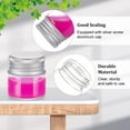 thumbnail image 4 of Paquete de 20 envases cosméticos vacíos de vidrio de 10 ml/0,34 oz, frascos de vidrio para muestras con tapas de aluminio roscadas., 4 of 9