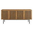 thumbnail image 4 of Modway Parker 73" Tall TV Stand in Walnut, 4 of 7