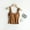 c01Brown, variant on Strappy Sports Bras for Women High Support U-shaped Collar Open Back Workout Tops Padded Cross Yoga Tank Built in Bra Black s