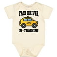 thumbnail image 3 of Inktastic Taxi Driver in Training Boys or Girls Baby Bodysuit, 3 of 5