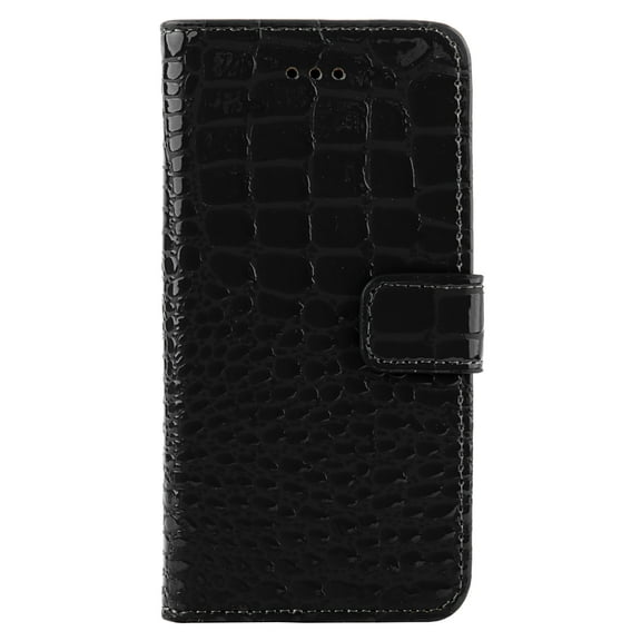 Flip Wallet Folio Phone Case Croc Embossed leather for iPhone 6s iPhone 6