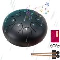 thumbnail image 1 of IMENGL Rain Drum For Outside Garden Drum For Rain Outdoor Drum Rain Chime Rain Drum For Garden Instrument Drum 6 Inches 8 Notes Rain Drum Outdoor Baby Musical Instruments,Baby Puzzles with Music,Bir, 1 of 4