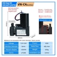 thumbnail image 2 of 12V/24V DC Diaphragm Vacuum Pump, Electric Negative Pressure Suction Vacuum Pump ,Long Lasting, 2 of 7