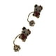 thumbnail image 3 of ARETES TIPO TELEFONO DE OSA CORAZON ROJO, 3 of 3