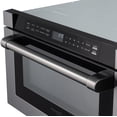 thumbnail image 2 of 24 in. Black Stainless Steel  Microwave Drawer, 1.2 Cu. Ft Capacity, 2 of 16