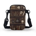 thumbnail image 2 of HELLHERO Underarm Shoulder Bag Polyester with Adjustable Strap Skull and Skull Pottery Jar Pattern for Daily Use Adult, 2 of 7