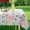 ZP-Blooming Flowers, variant on Spring Summer Floral Tablecloth with Umbrella Hole Rectangle 52 x 70 Inch Blooming Flower Watercolor Zippered Table Cloth, Washable Fabric Table Cover for Dining, Party, Picnic, Outdoor, Pink