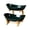 Forest Green, variant on 3 Tier Countertop Fruit Basket Organizer, Oval Bamboo Stand Vegetable Snack Tray for Kitchen Counter, Party Wedding Buffet Decor, Tiered Fruit Holder