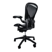 Classic Herman Miller Aeron (𝙍𝙚𝙛𝙪𝙧𝙗𝙞𝙨𝙝𝙚𝙙) Office Chair with Posture Fit - Fully Adjustable - Size B Medium