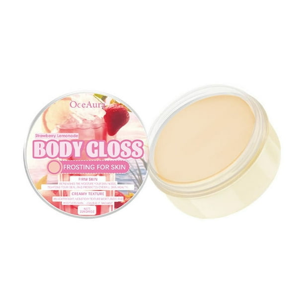 Ungüento aromático sólido Body Gloss, crema aceleradora natural para un bronceado natural, crema para una hidratación duradera de la piel.