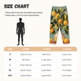 thumbnail image 5 of Fotbe Retro Warm Lemon Flower Women's Pajama Pants,Sleepwear Pants,Pj Bottoms Drawstring And Pockets-Medium, 5 of 7