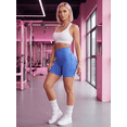 thumbnail image 4 of Biker Short Mujer Unitalla Stretch Shore Dama Chores Gym Talle Alto, 4 of 5