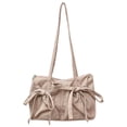 thumbnail image 3 of Bolso Hombro Lindo para Mujer Con Lazo Mano Citas (Beige), 3 of 8