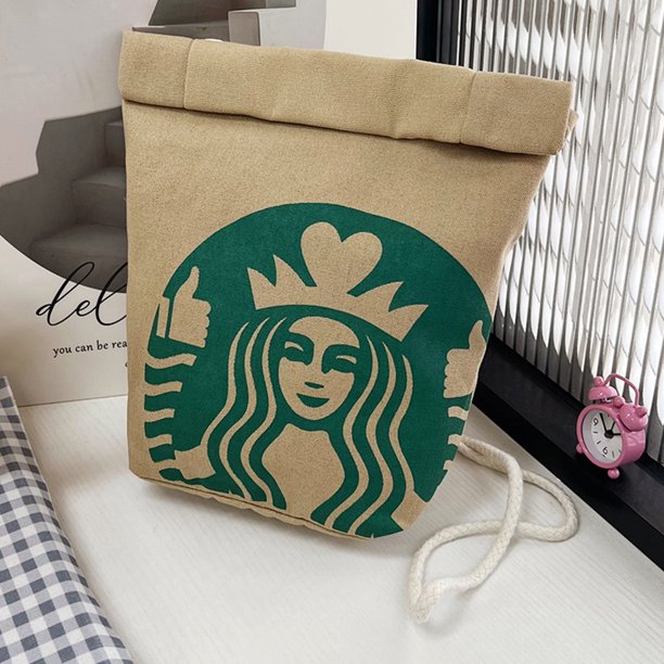 Bolsa De Hombro Bolsa de mensajero para mujer, bolsa cruzada de moda divertida con sensación de papel de lona (estilo B) Tmvgtek Para Estrenar