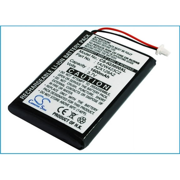 1600mAh Garmin 1A2W423C2 A2X128A2 Battery for iQue 3600a iQue 3600 iQue 3200
