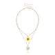thumbnail image 1 of Qarigey Collar de mujer de doble capa de perlas, cumpleaños, vacaciones, boda, trabajo, fecha, cadena, Gargantilla, joyería de moda para Ropa, zapatos y accesorios Miscelánea, 1 of 6