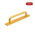 thumbnail image 2 of Eigraketly manija de los muebles aleación de aluminio perillas de hardware sin perforaciones tiradores de puertas de colores armario de cocina armario Herramientas y ferretería Oro/160mm Eigraketly TO008897-10, 2 of 6