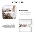 thumbnail image 5 of Tissue Yak Box Cover Holder, Square by Xecao - Leather Decorative Organizer for Tabletop, Bathroom, Car, Office, 5 of 8