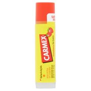 Carmex Strawberry Lip Balm Broad Spectrum, SPF 15/Sunscreen, 15 Oz, (24 Pack)