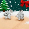thumbnail image 6 of PRIYAL Christmas Earrings for Women, Hypoallergenic Christmas Tree Earrings, Cute Moonstone Reindeer Stud Earrings Christmas Jewelry Gifts, 6 of 6