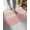 Light Pink, variant on Luxury Plush Bathroom Rugs Mat, Pink Wooden Grain Soft Shaggy Bath Carpet, Farmhouse Vintage Chic Textured Non-Slip Floor Mat for Kitchen, Bedroom, 16"x24"